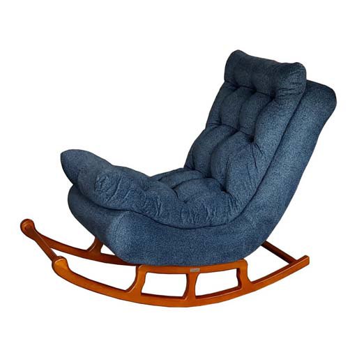 صندلی راک ریلکسی مدل double رنگ آبی
