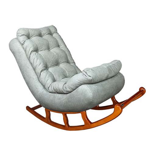 صندلی راک ریلکسی مدل double رنگ طوسی روشن