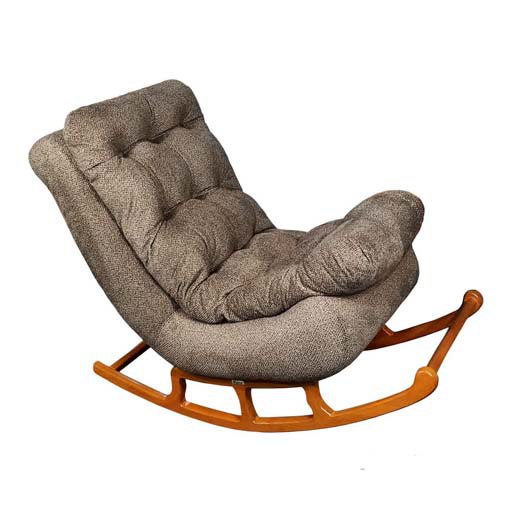 صندلی راک ریلکسی مدل double رنگ قهوه ای