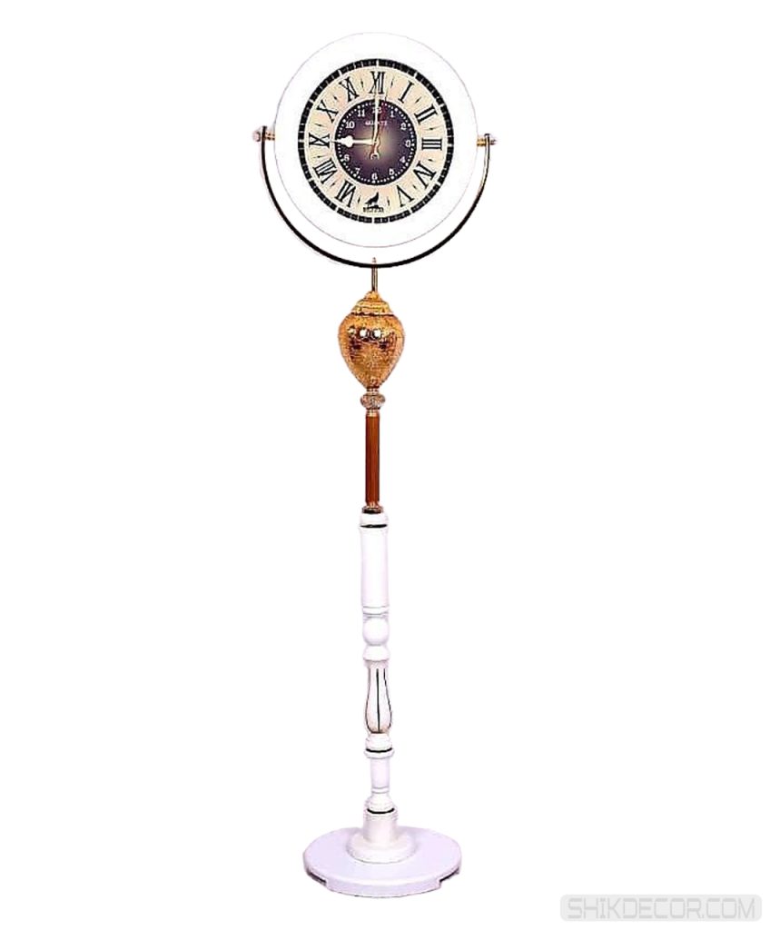 ساعت ایستاده جدید و شیک سفید