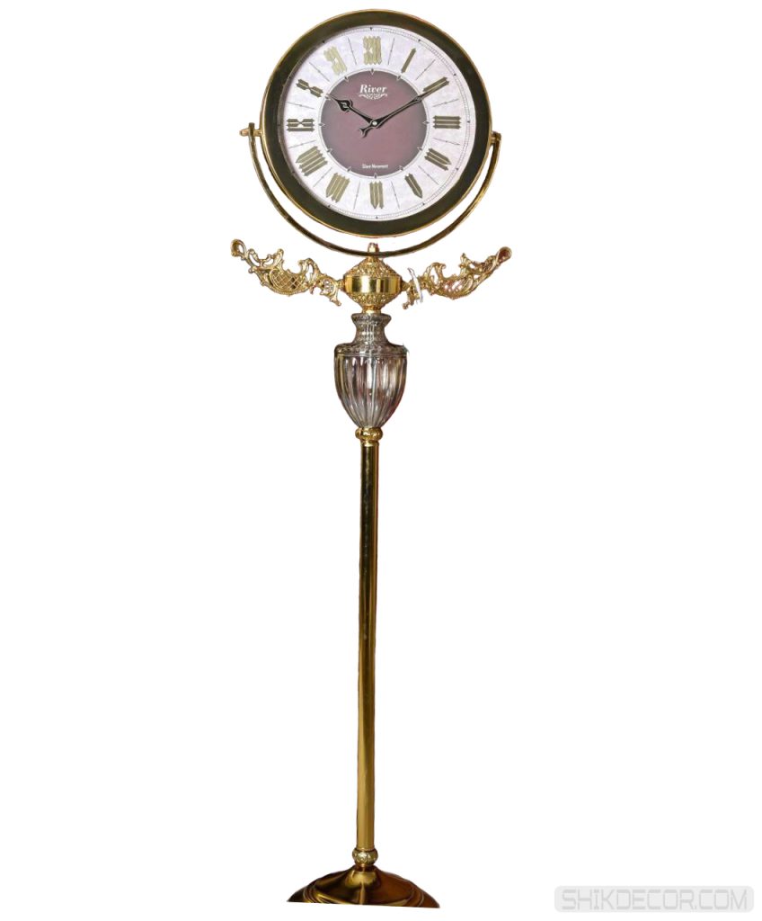 ساعت ایستاده سلطنتی طلایی