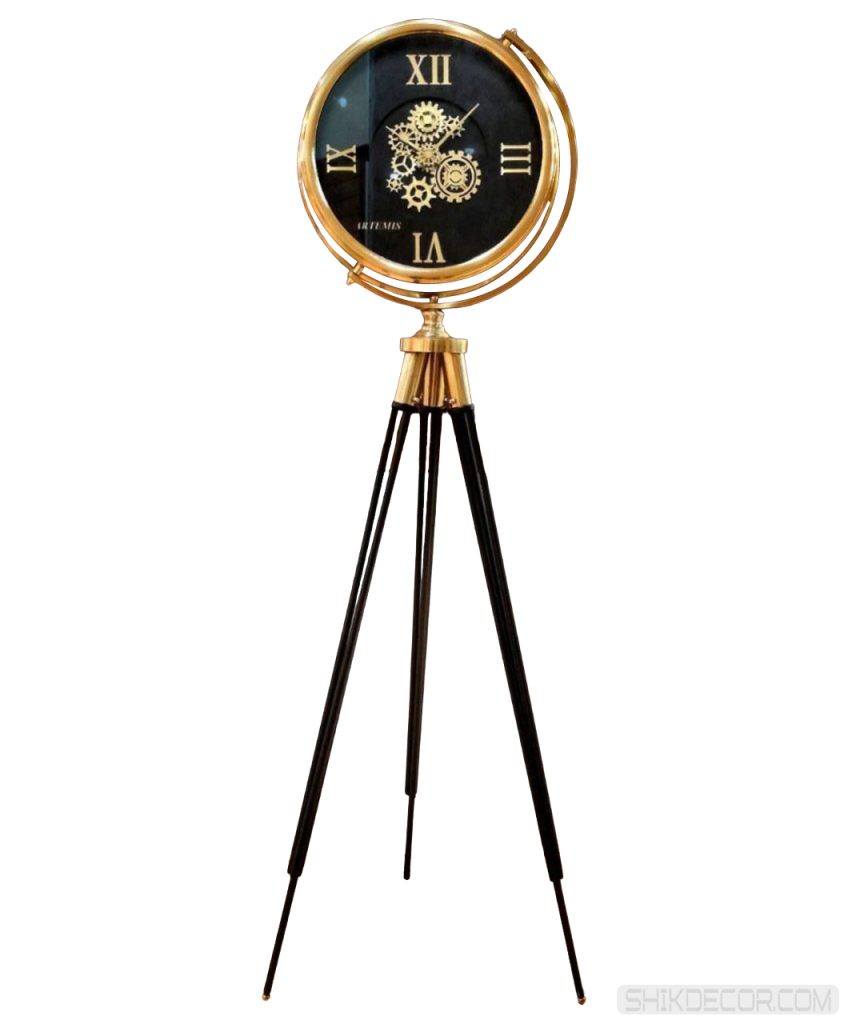 ساعت ایستاده لاکچری مشکی