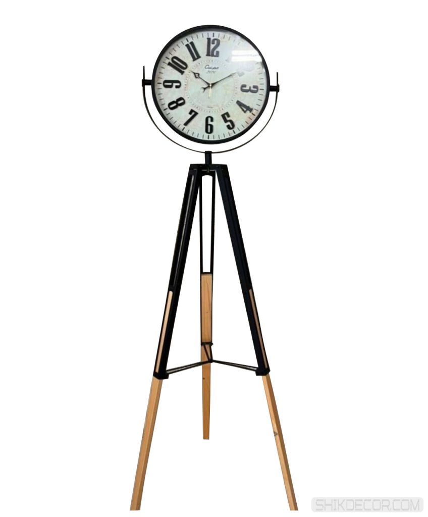 ساعت ایستاده چوبی سه پایه کوپا