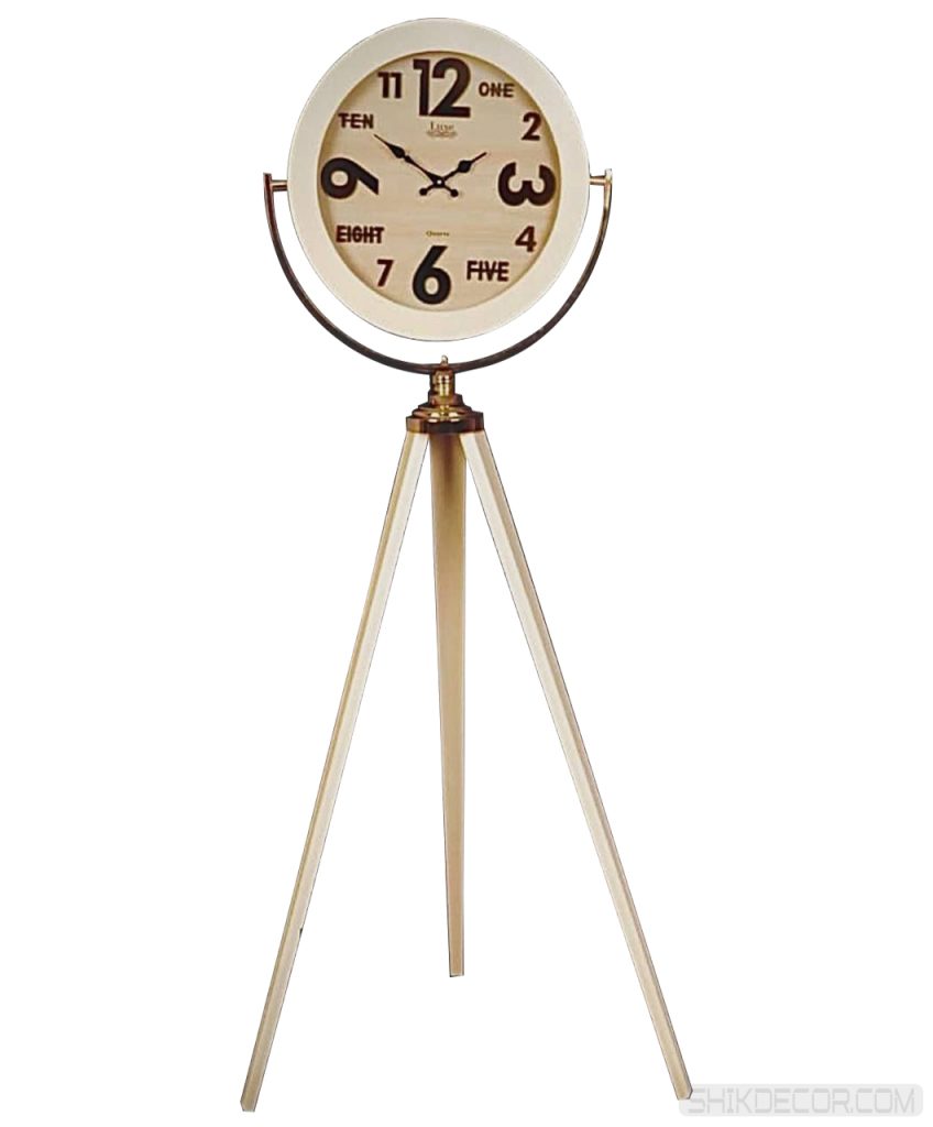 ساعت ایستاده چوبی لوکس شیری