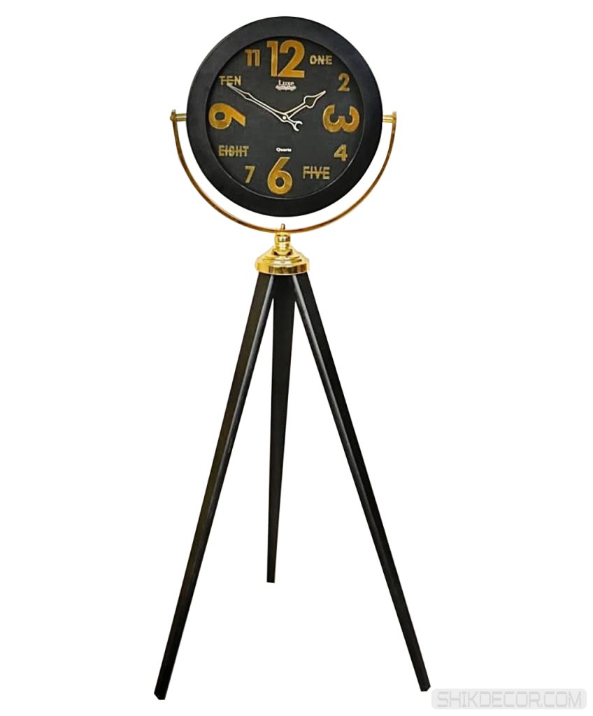 ساعت ایستاده چوبی لوکس مشکی