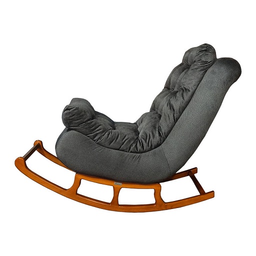 صندلی راک ریلکسی شیک دکور مدل دوبل رنگ مشکی