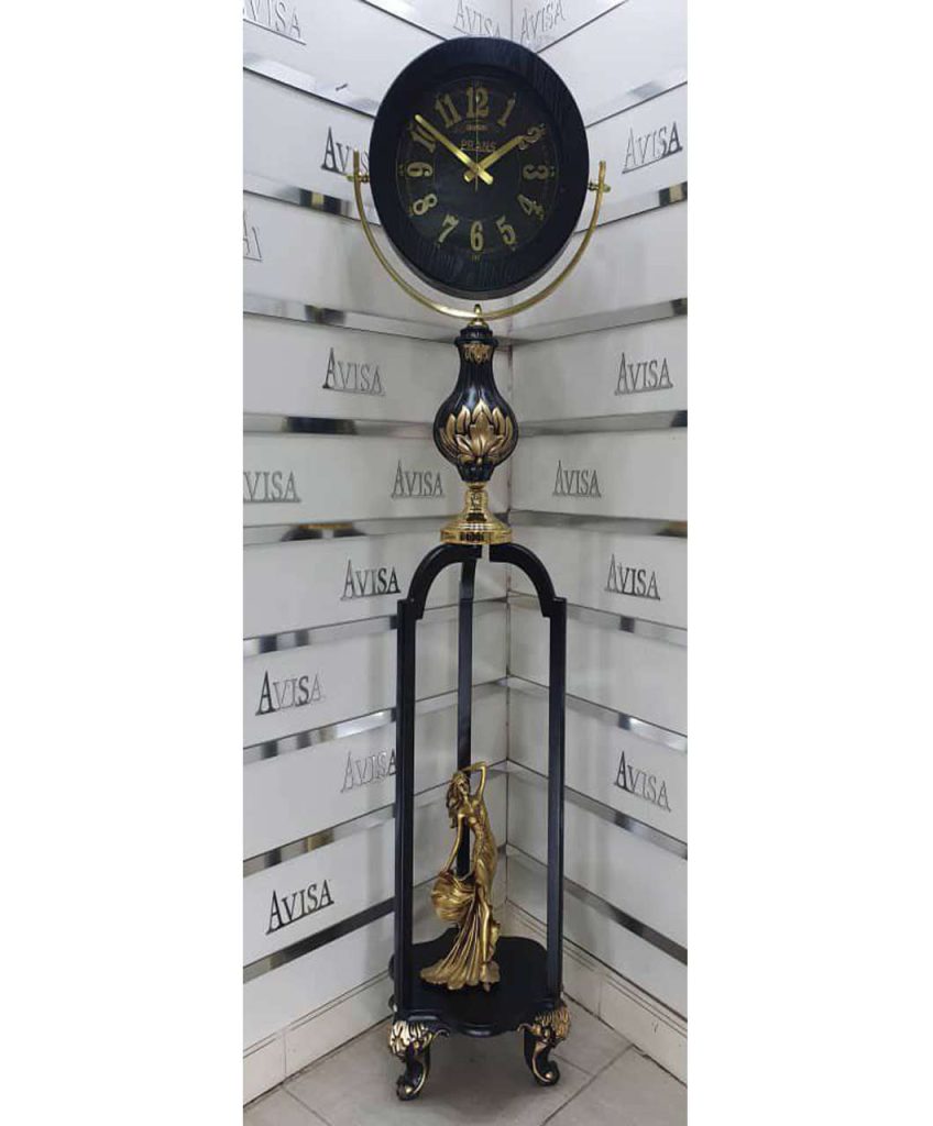 ساعت ایستاده پرنس مشکی مدرن