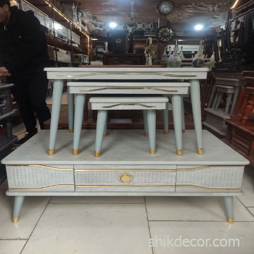 میز جلو مبلی و عسلی مدل موج