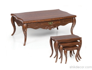 میز جلو مبلی و عسلی مدل پیچک کلیاف شیک دکور