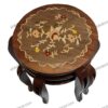 میز عسلی سه تکه گرد معرق