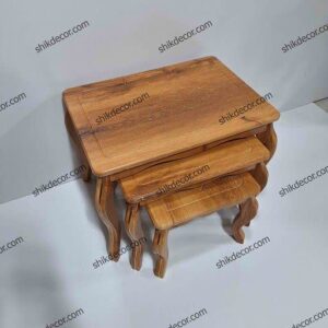 میز عسلی سه عددی مدل ونیز