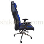 صندلی گیمینگ مدل دو اهرمه dx racer G600 آبی مشکی شیک دکور