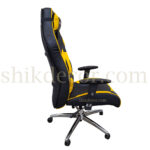صندلی گیمینگ مدل دو اهرمه dx racer G600 زرد مشکی شیک دکور