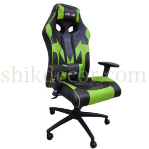صندلی گیمینگ مدل دو اهرمه dx racer G600 سبز شیک دکور