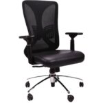 صندلی اداری کارمندی توری پشت کوتاه