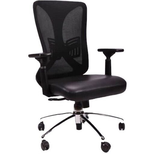 صندلی اداری کارمندی توری پشت کوتاه