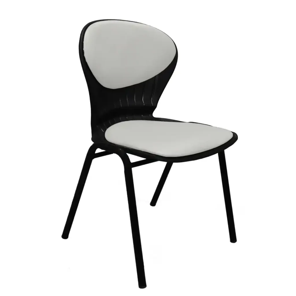 صندلی اداری انتظار مدل صدفی شیک دکور