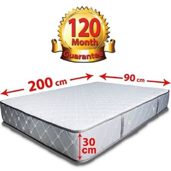 تشک طبی فنری رویال سایز ۹۰ در ۲۰۰ سانتی متر یک نفره