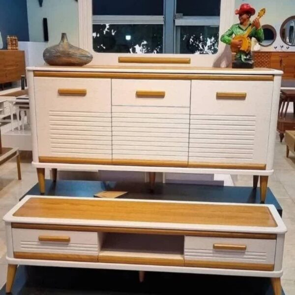 ست آینه و کنسول مدل ارکیده