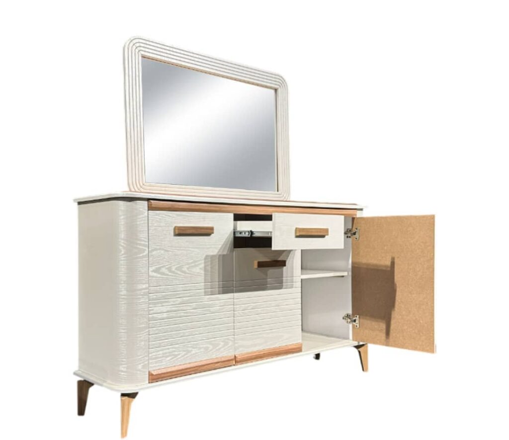 ست آینه و کنسول مدل ارکیده