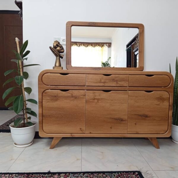 ست آینه و کنسول مدل رادیویی