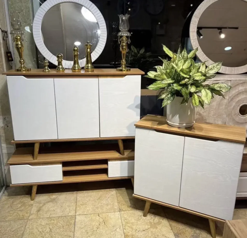 ست آینه و کنسول مدل کلاسیک