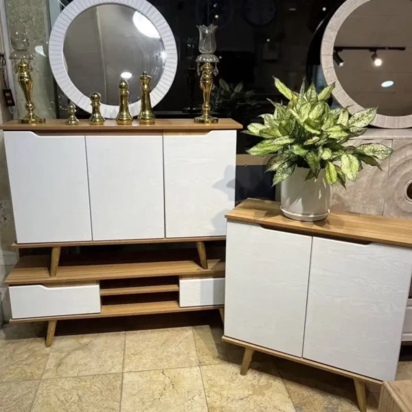 ست آینه و کنسول مدل کلاسیک