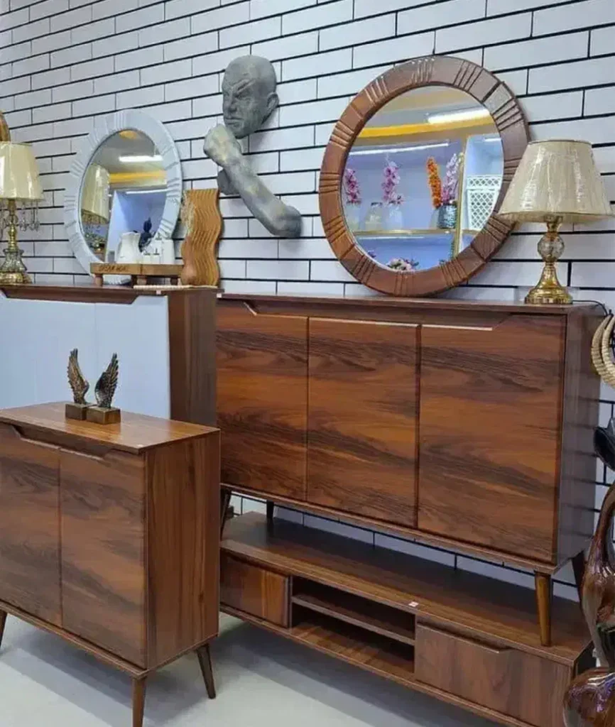 ست آینه و کنسول مدل کلاسیک