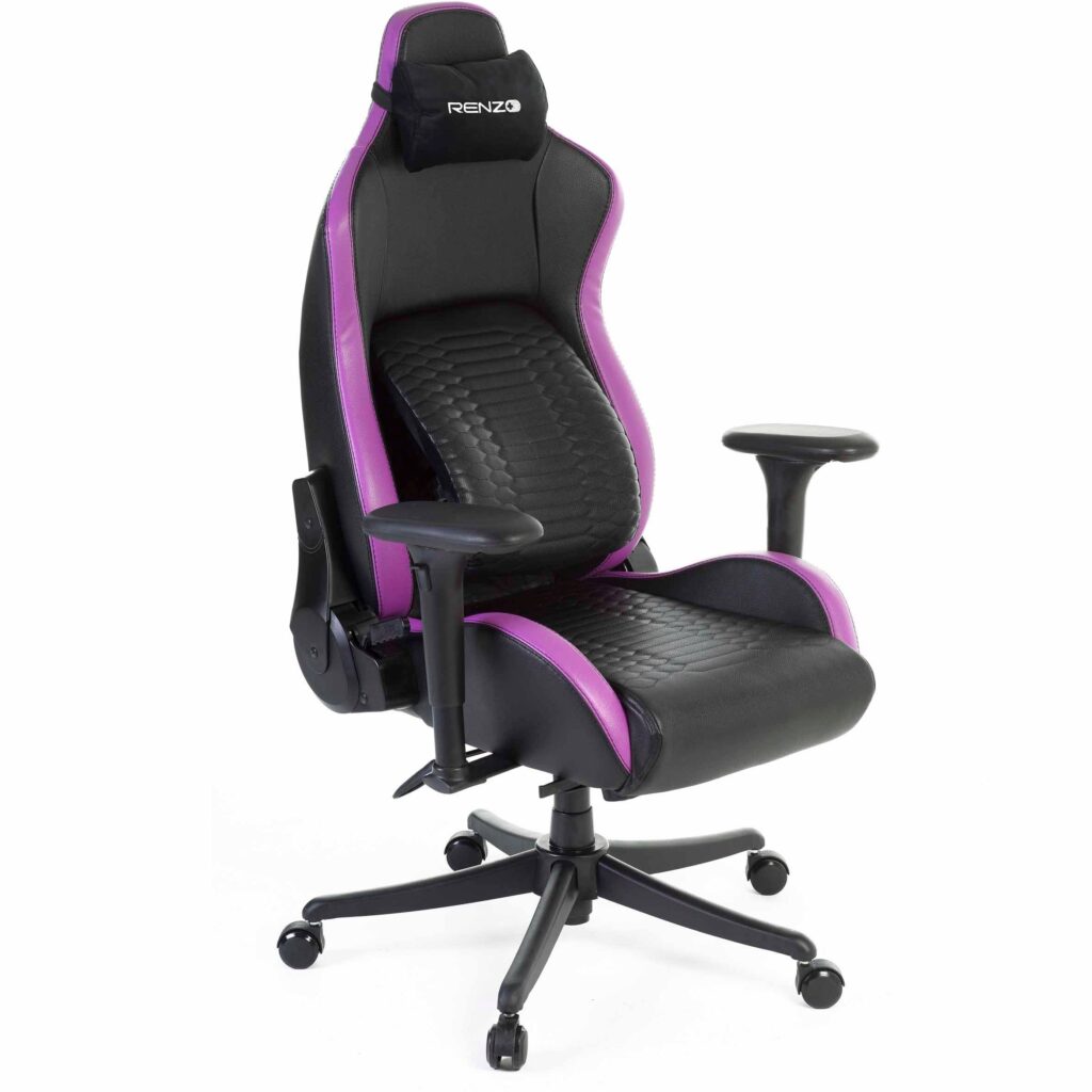 صندلی گیمینگ Renzo Royal Electric Purple