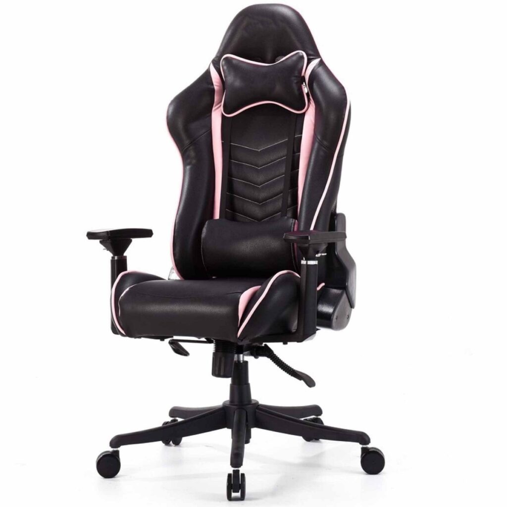 صندلی گیمینگ رنزو مدل Pink