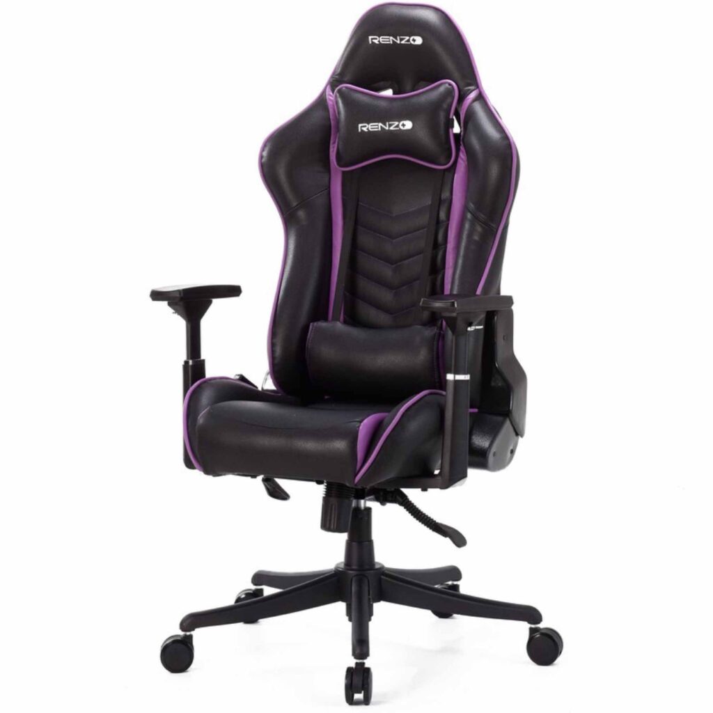صندلی گیمینگ رنزو مدل Purple