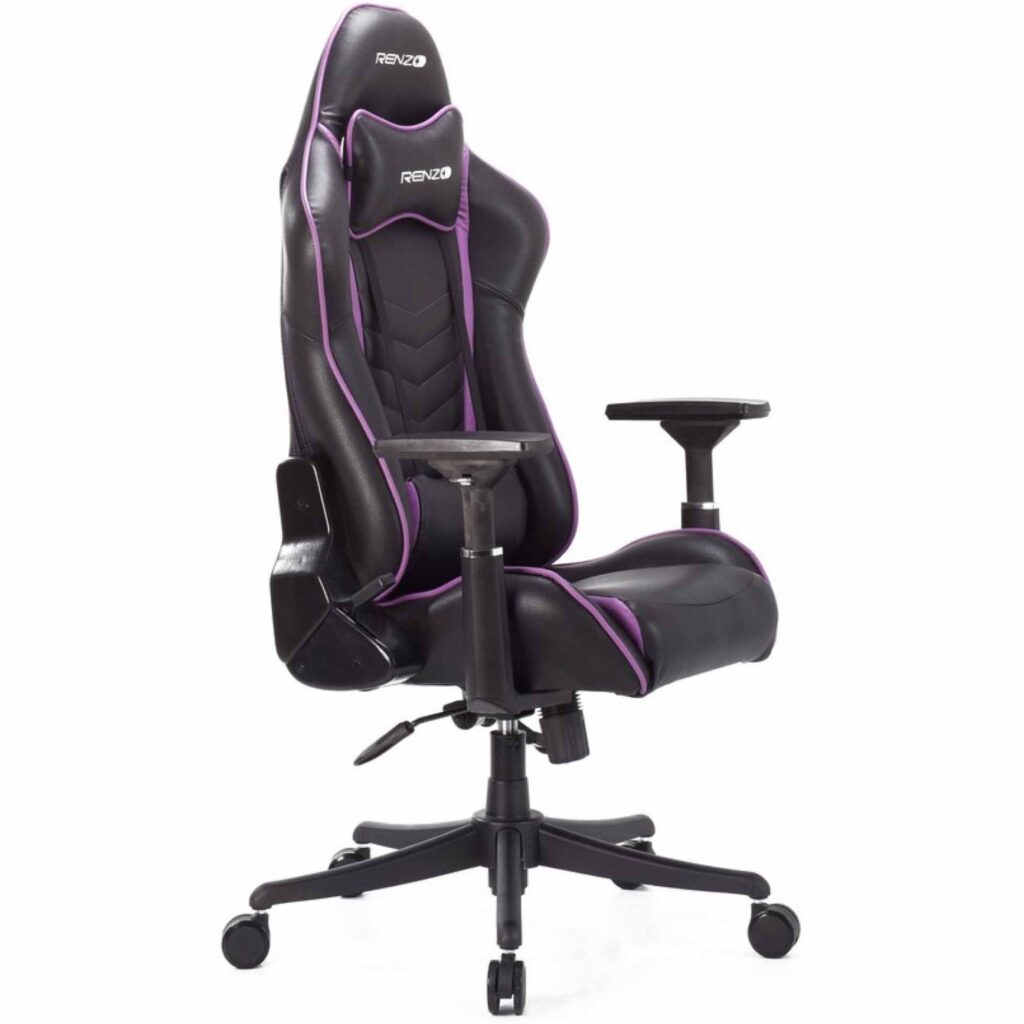 صندلی گیمینگ رنزو مدل Purple