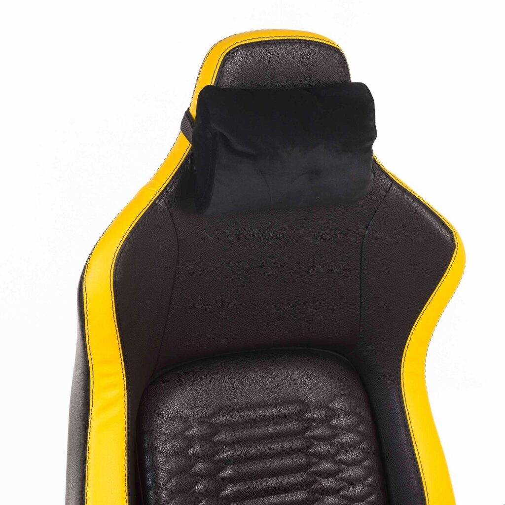 صندلی گیمینگ رنزو مدل Royal Cyber Yellow