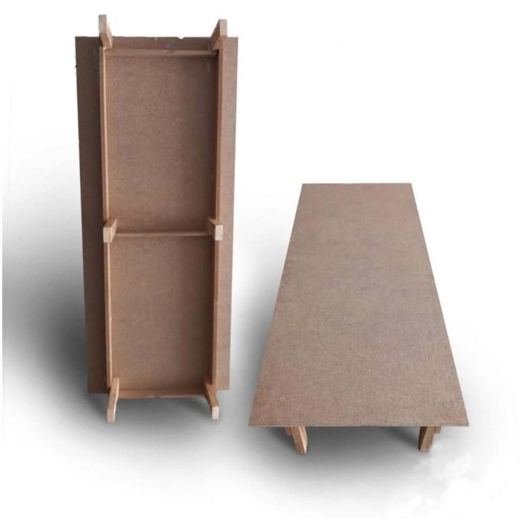 کفی تخت چوبی یک نفره سایز 90